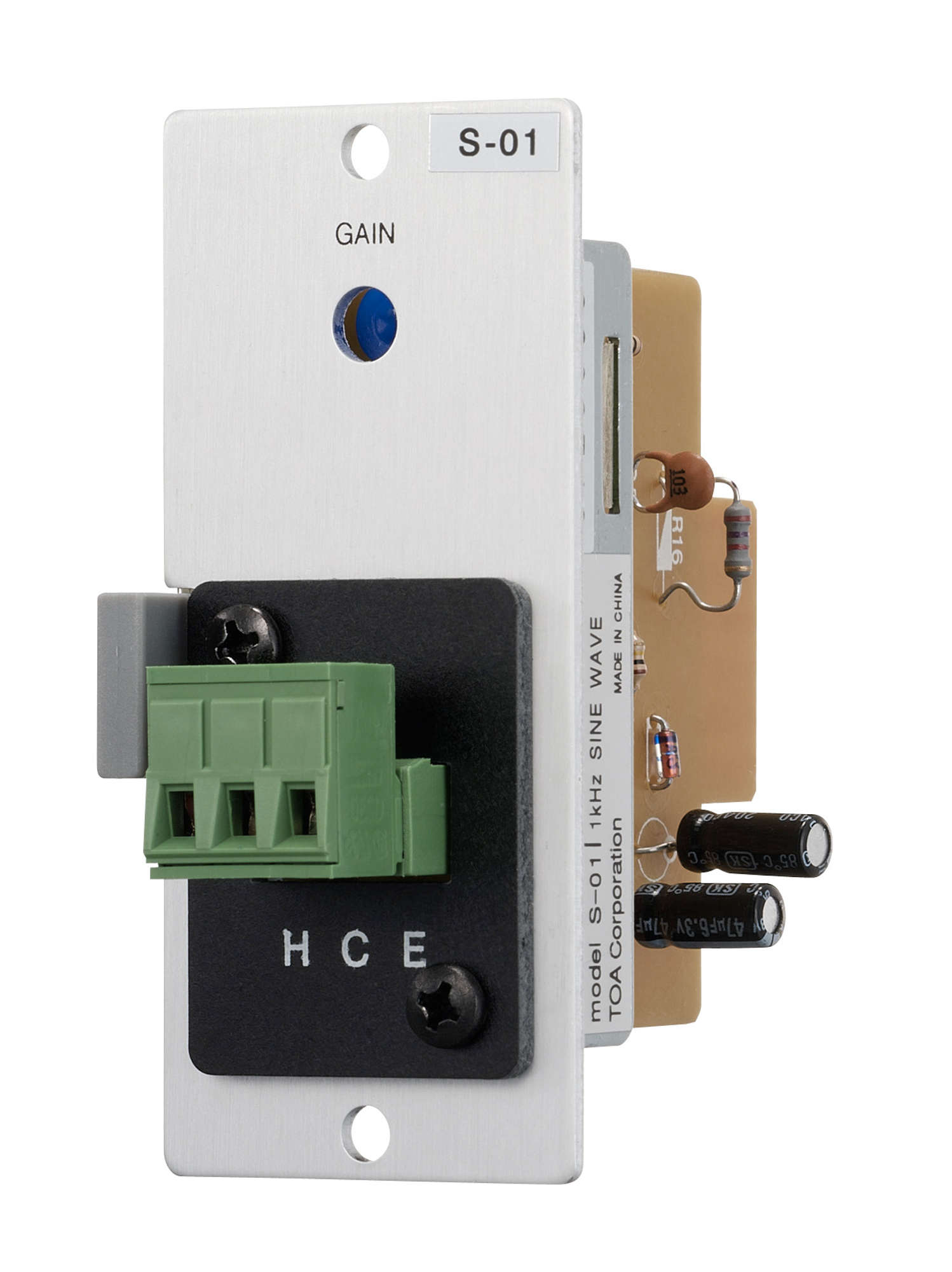 Signal Generator Module- 1 kHz Sine Wave Removable Terminal Block