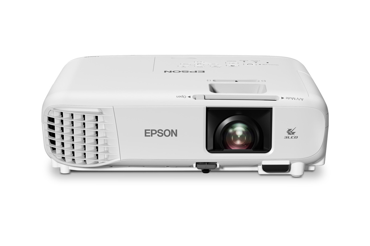 PowerLite E24 Classroom Projector, XGA, 3600 Lumens, 3LCD