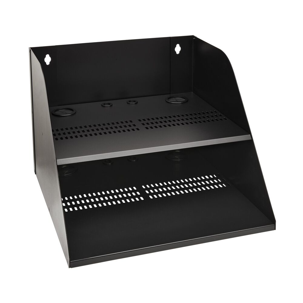 Tripp Lite series Wall-Mount Double Shelf for IT Equipment, 20 in. Wide