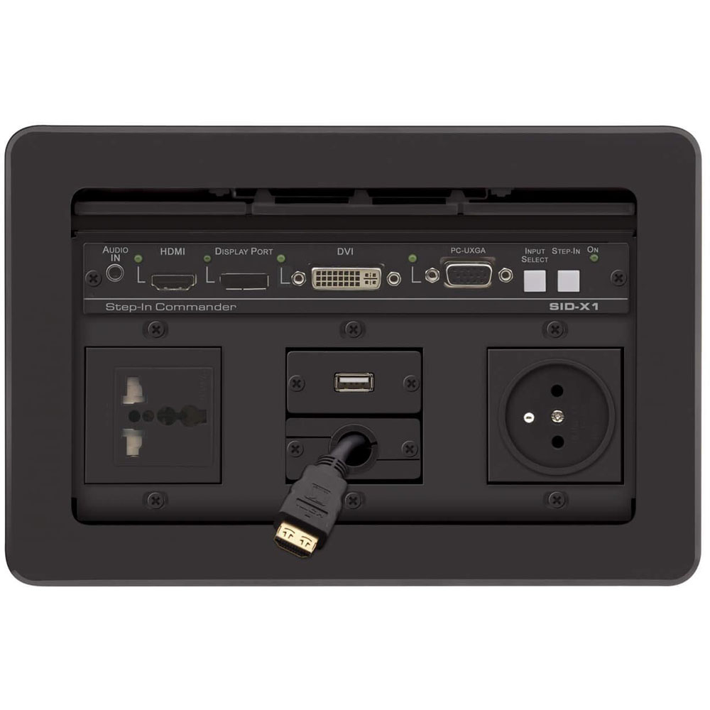 Table Mount Modular MultiConnection Solution  Manually Retracting Li