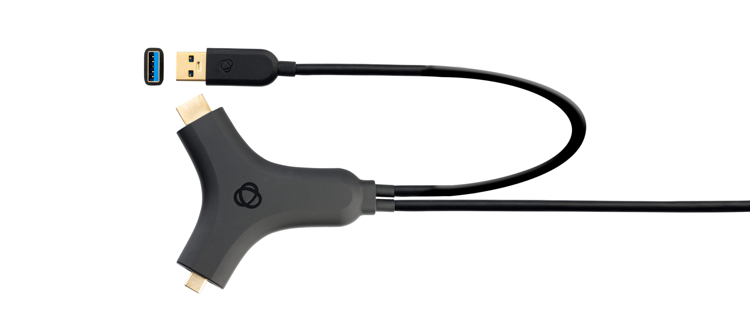 USB C + HDMI to USB C Cable Adaptor