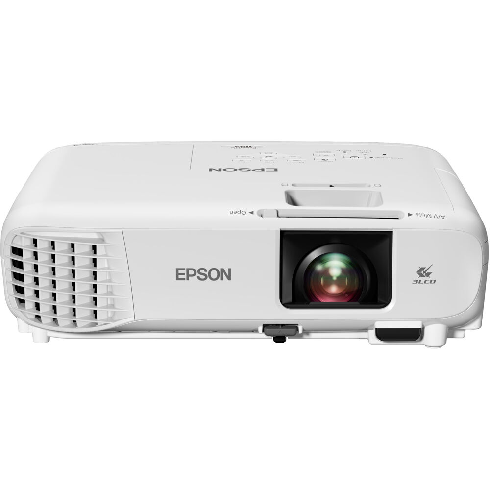 PowerLite W49 Projector, WXGA, 3800 Lumens, 3LCD