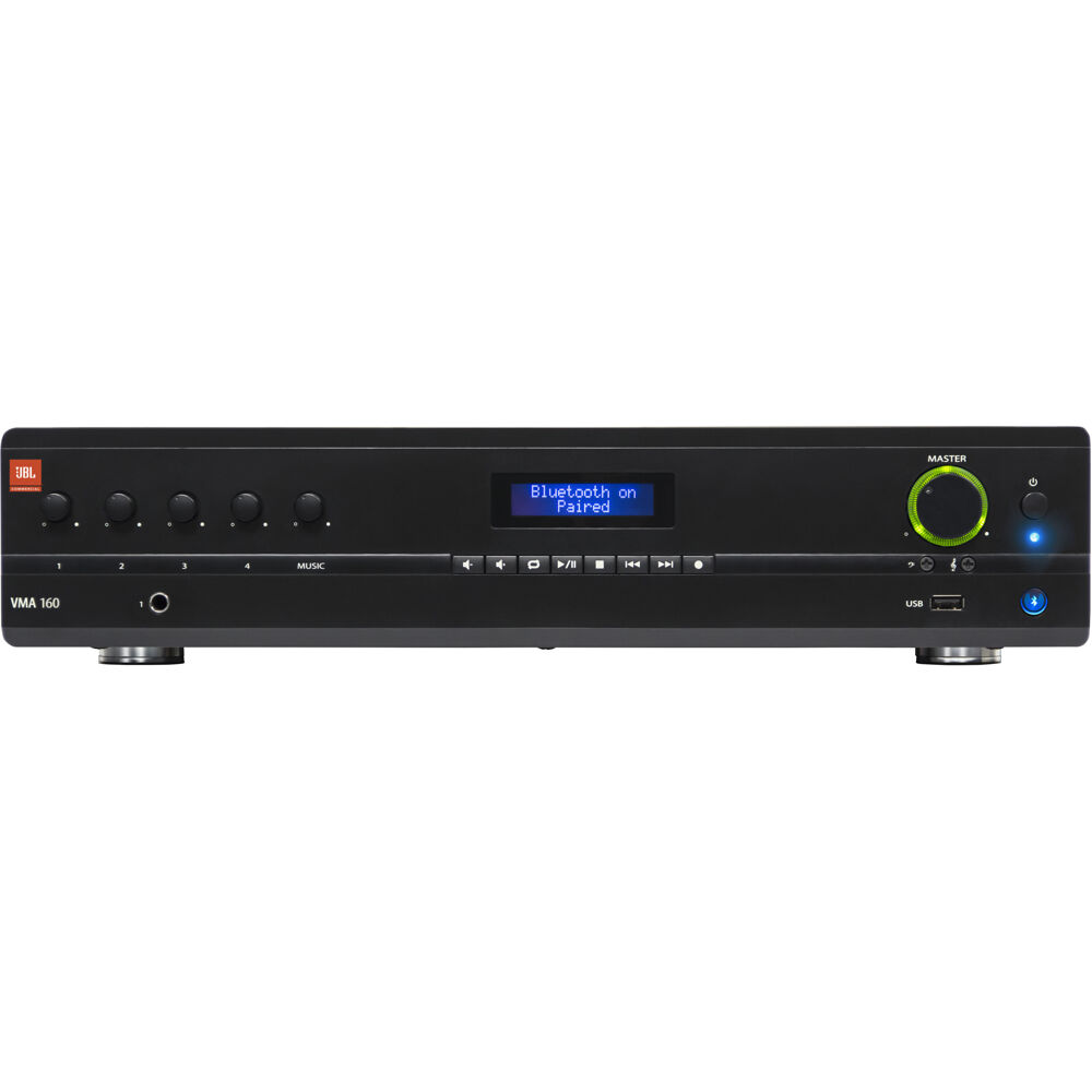 5 Inputs, 1x60 Watt, Bluetooth, USB, 2RU