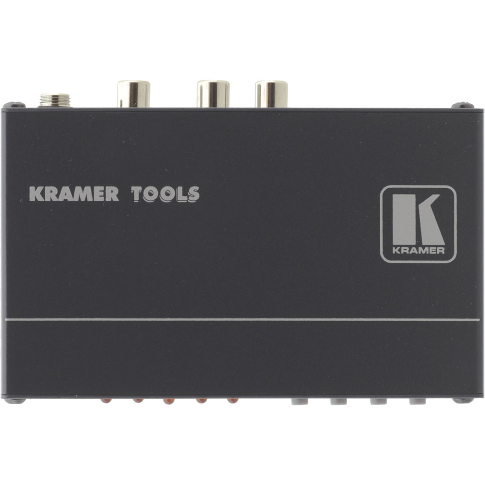 Composite Video &amp; Stereo-Audio to HDMI Scaler