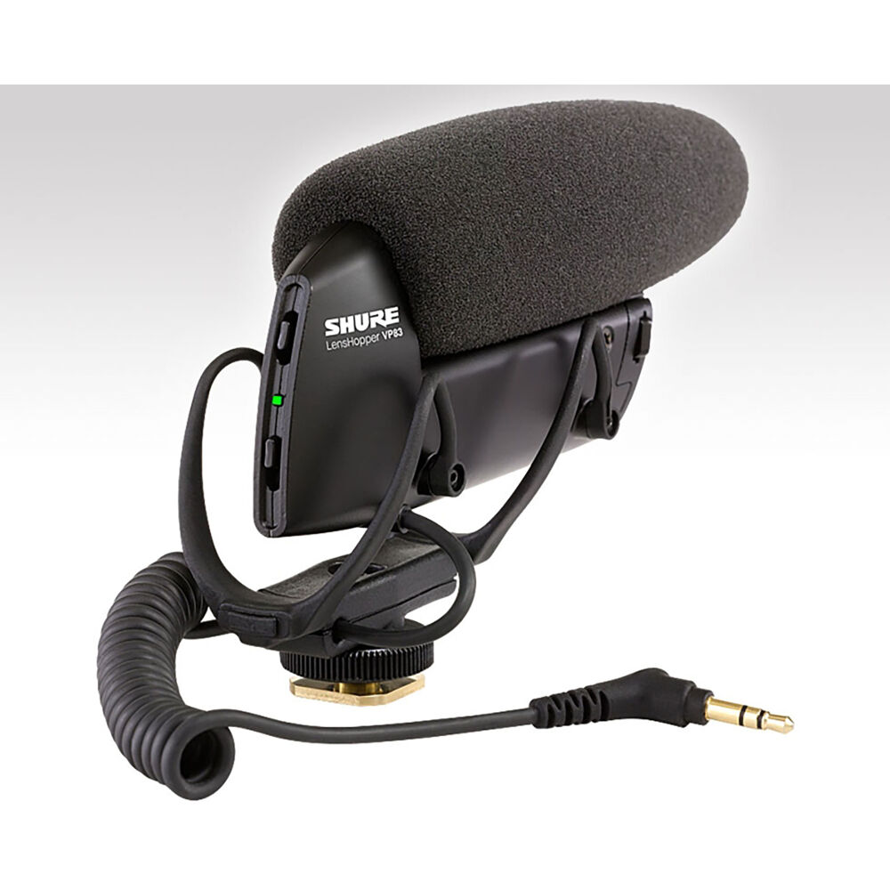 LensHopper Camera-Mounted Condenser Microphone