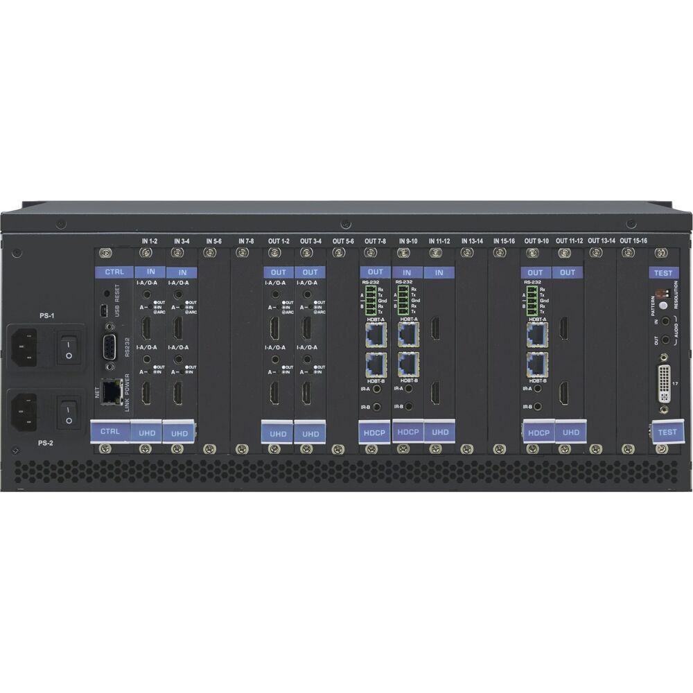 4U digital Frame with 16 slots