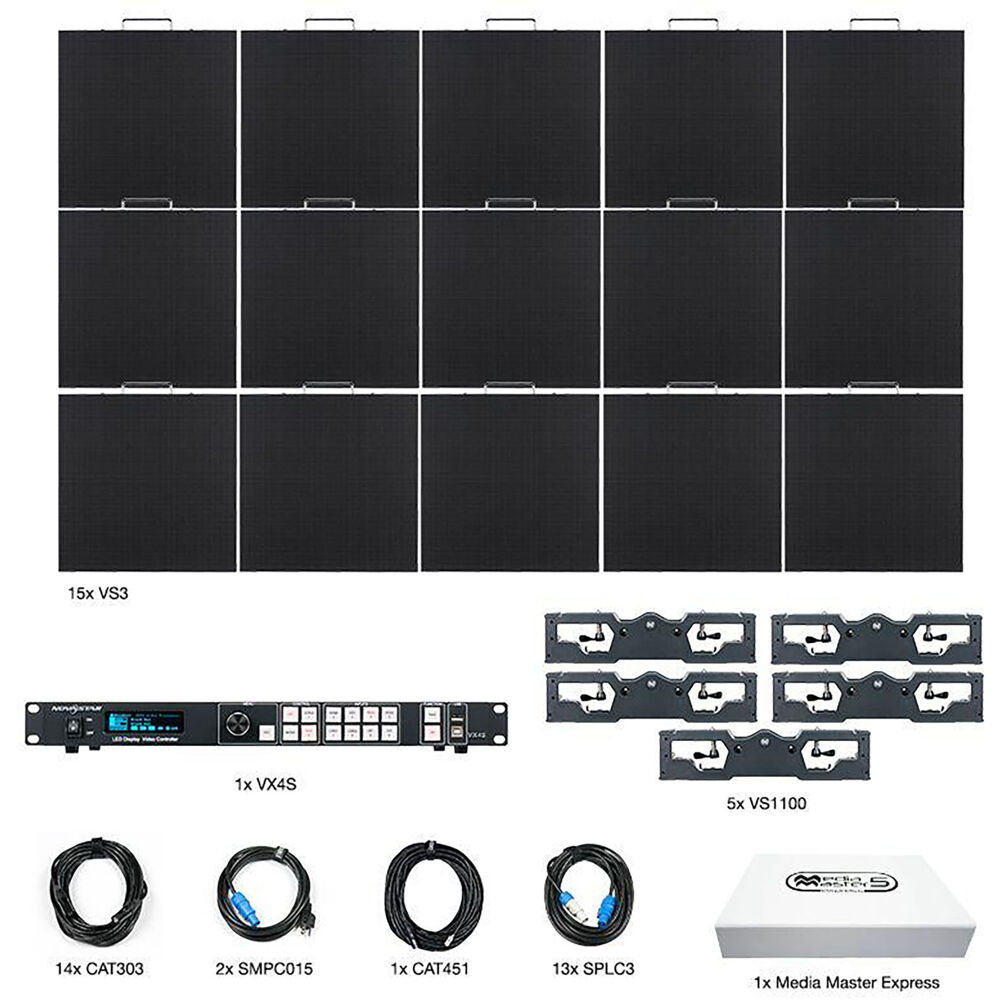 15 pcs VS3 video systems