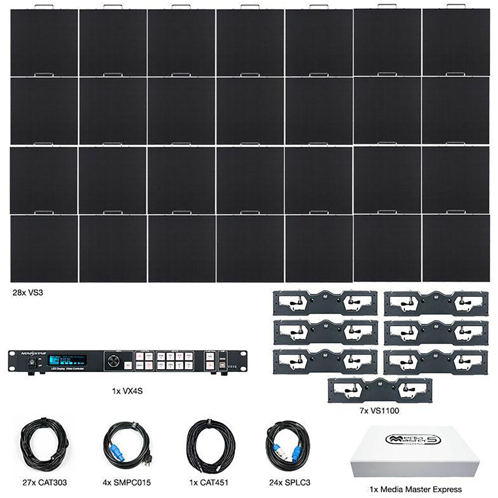 28 pcs VS3 video systems