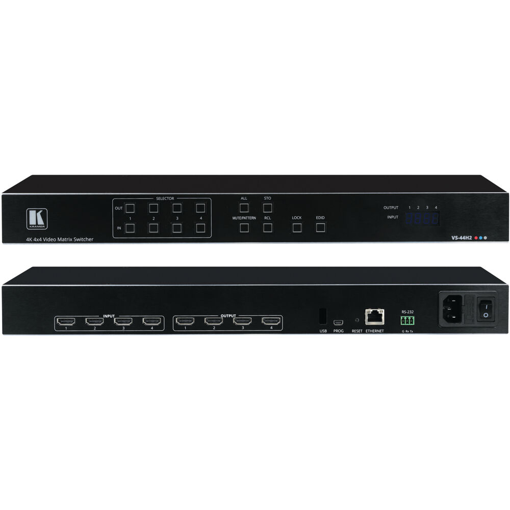 4x4 4K HDMI2.0 matrix switcher