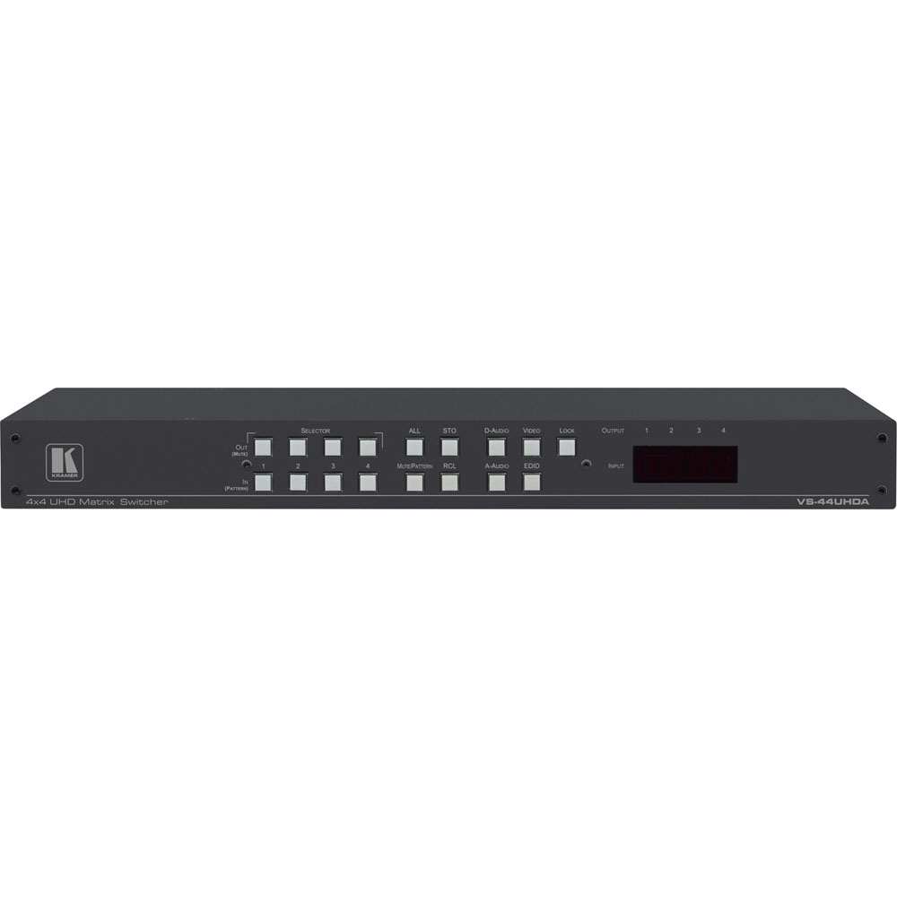 4x4 4K UHD HDMI and Audio Matrix Switcher