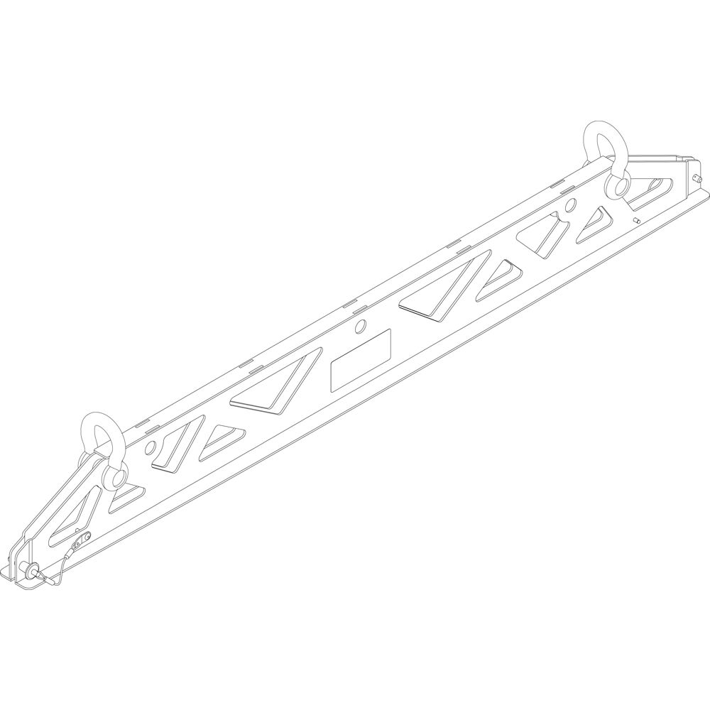 Suspension bar accessory for B28 subwoofer