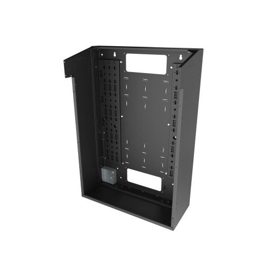 VWM BACK PAN,SPLIT DOOR,36"H,16"D,BLACK