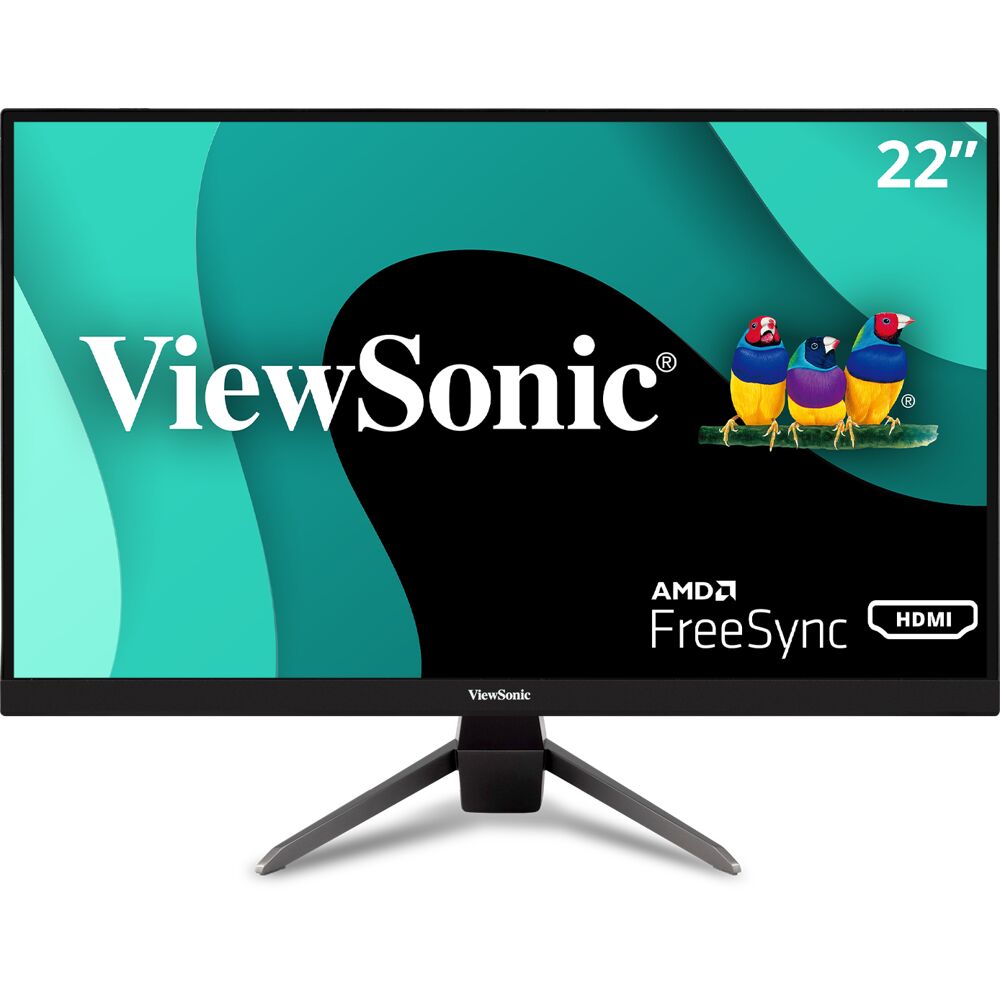 ViewSonic 22" 1080p 75Hz 1ms FreeSync Monitor with HDMI, DP, VGA
