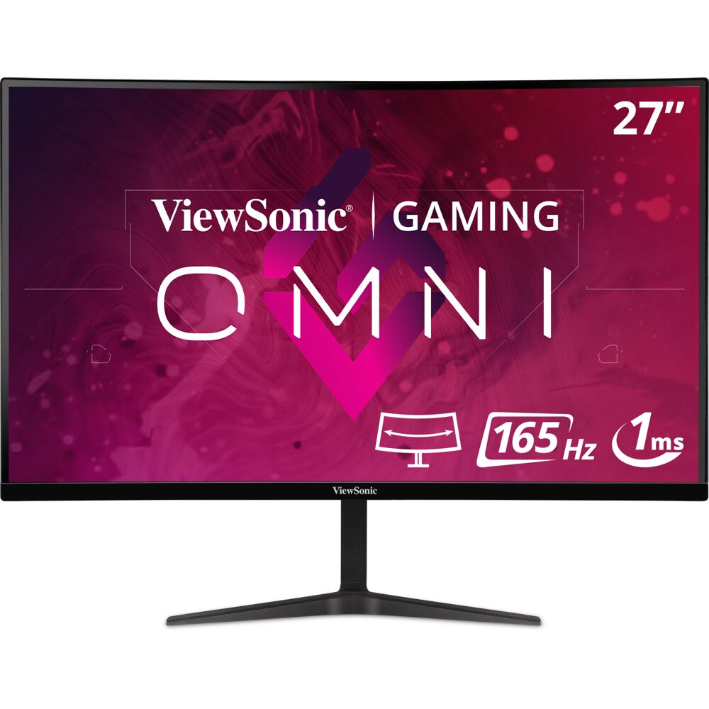 ViewSonic 27" OMNI Curved 1440p 1ms 165Hz Gaming Monitor