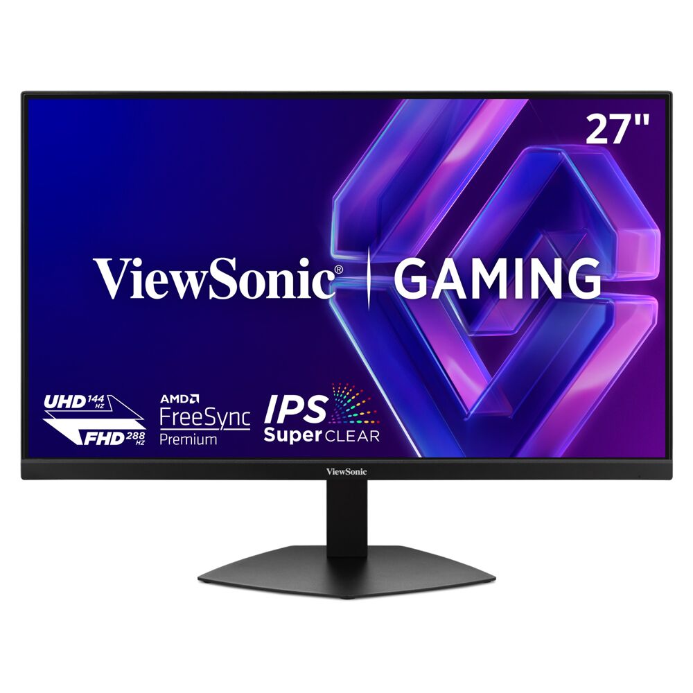 ViewSonic 27" Switchable Refresh Rate Gaming Monitor with 288Hz at FHD and 144Hz at 4K