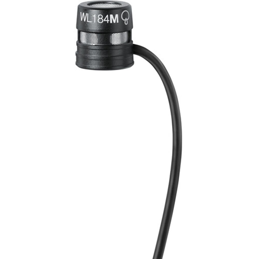 1 cm Condenser Lavalier, Black, Supercardioid, LEMO Termination