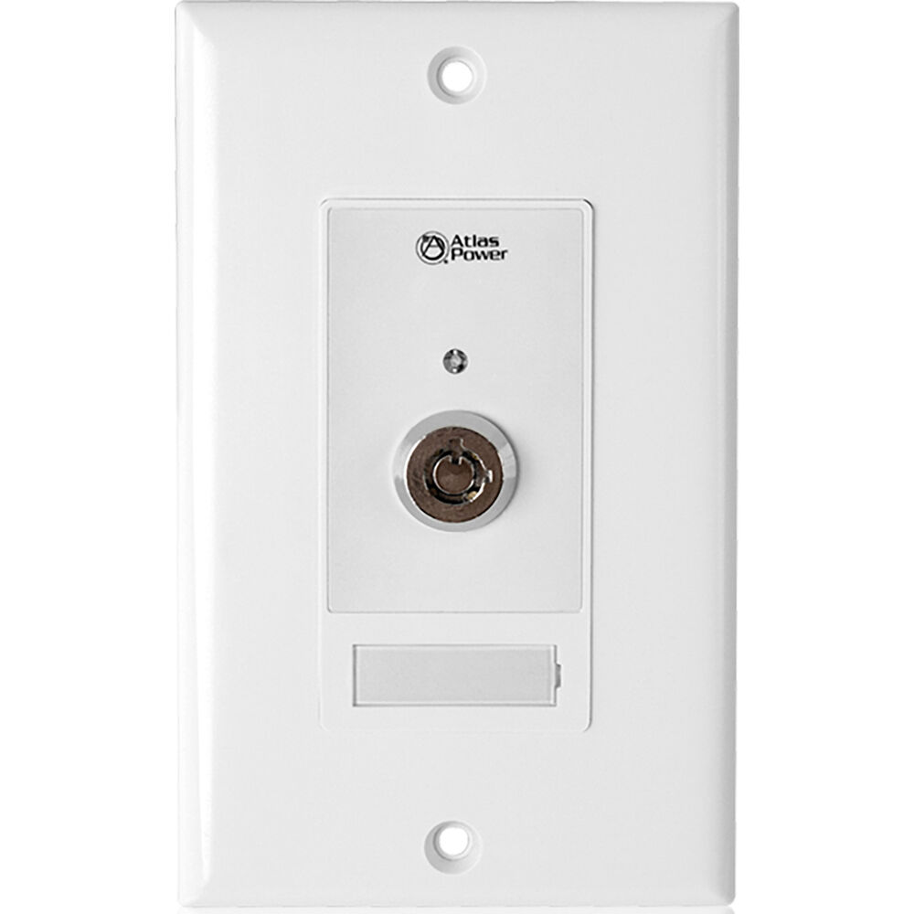 Wall Plate Key Switch, Momentary Contact Closure