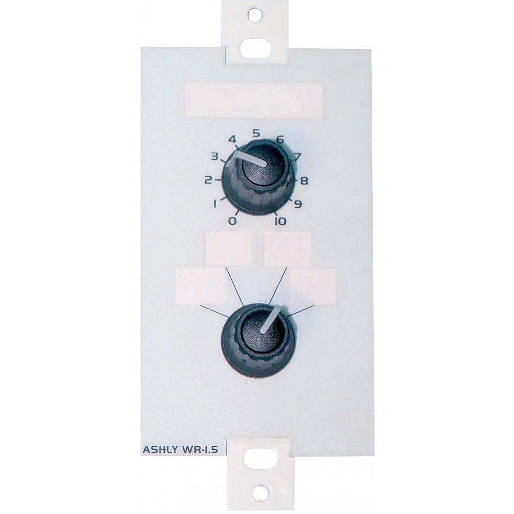 Wall Remote, single rotary potentiometer + 4-position rotary select