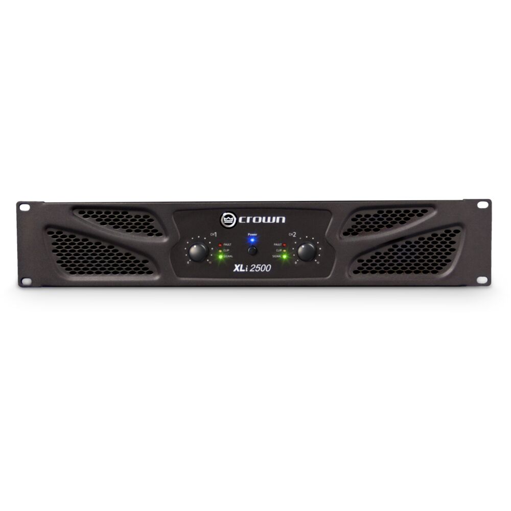 Two-channel, 750W @ 4(Omega) Power Amplifier