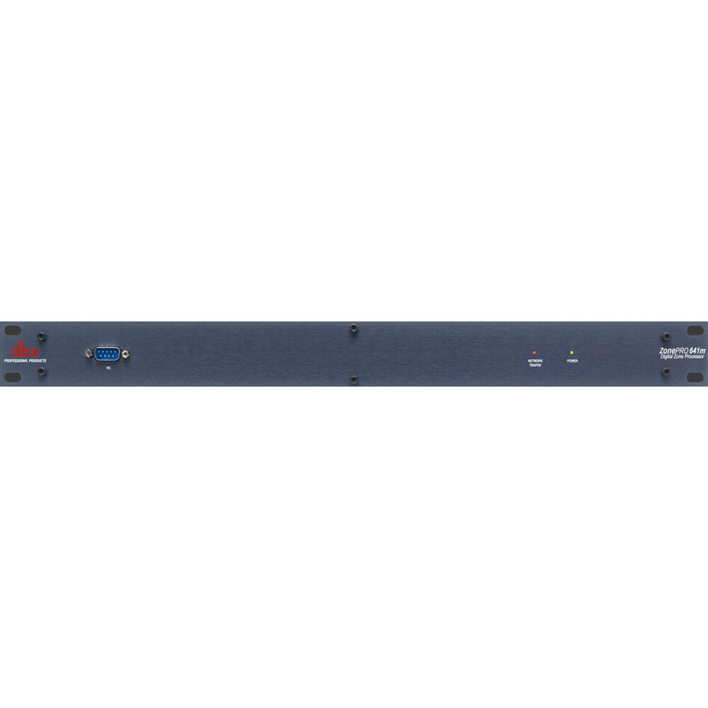 6x4 Zone Processor w/blank front (4 mic/line) DBX641MV
