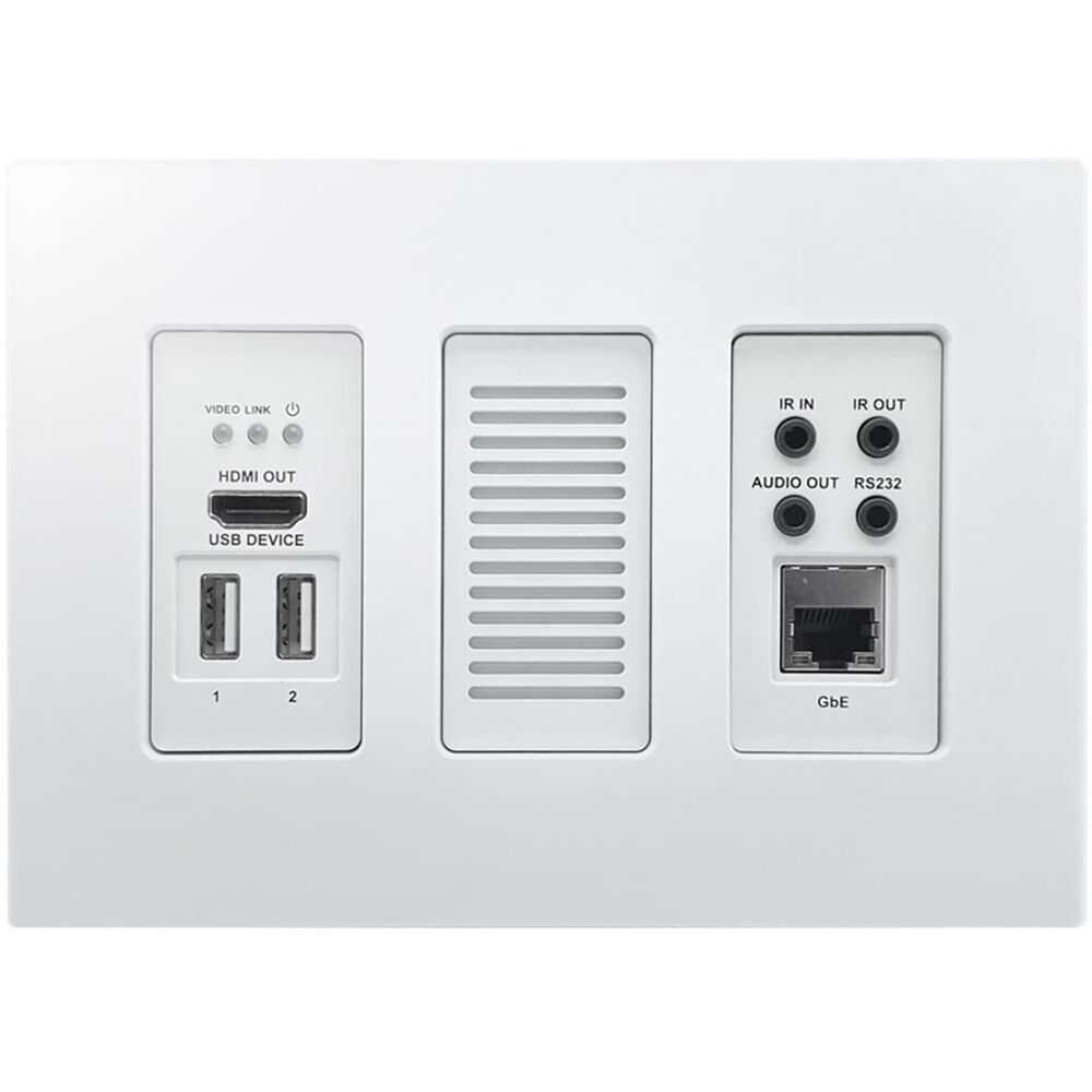 ZyPerUHD60 Encoder, wall plate, 2x1 switching
