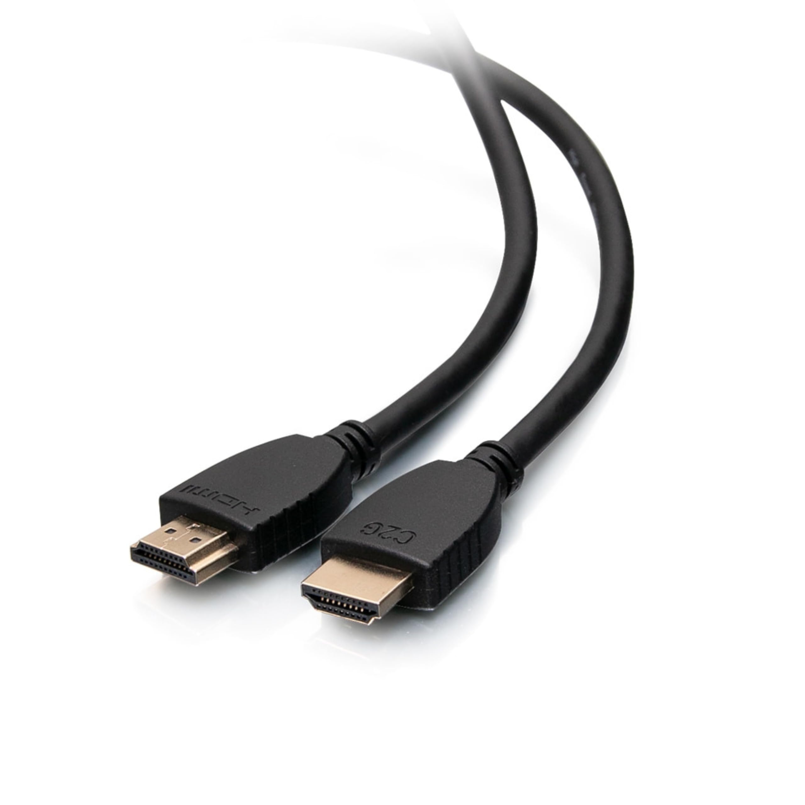C2G Legrand HDMI Cable with Ethernet, Black High-Speed HDMI Cable, 3 Foot Ethernet Cable, HDMI Cables with Ethernet Cord, 1 Count, C2G 56782