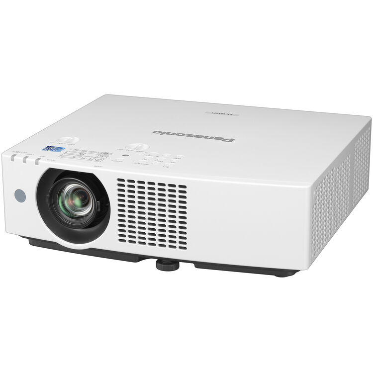 Panasonic PT-VMZ61 WUXGA LCD Laser Projector, 6200 Lumens, White