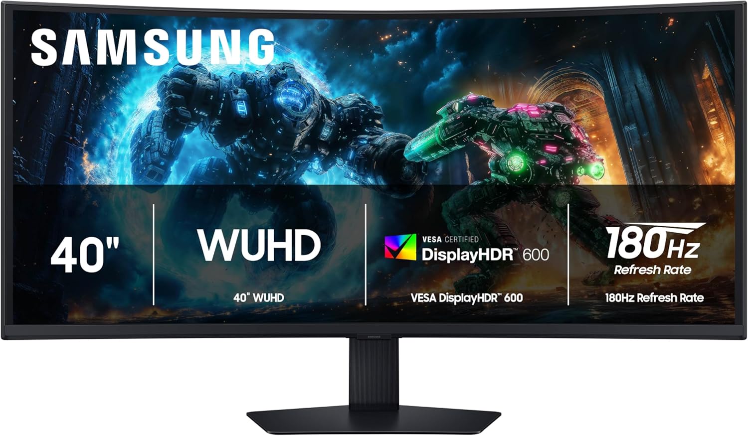 40" MONITOR CURVED WUHD ODYSSEY G7 GAMING-BLACK