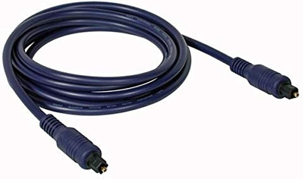 1m Velocity Toslink Digital Audio Cable – Premium Optical Fiber Sound