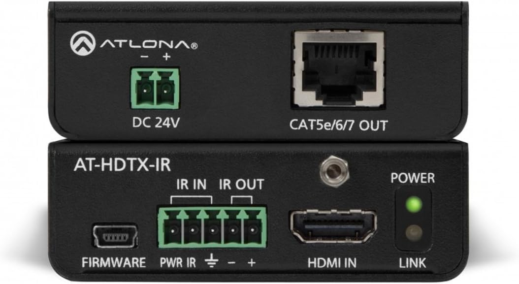 Atlona AT-HDTX-IR HDBaseT Transmitter Over a Single Category Cable IR Control [USED]
