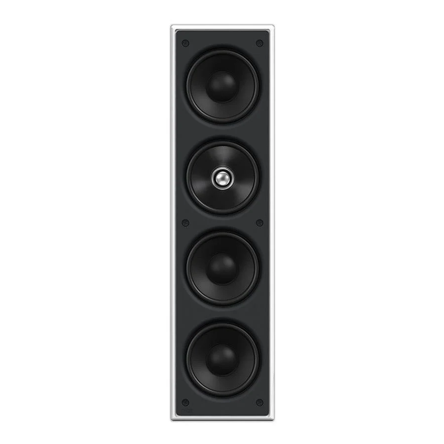 KEF Ci4100QL Speaker 150W - (Studio Speaker, Ceiling, Walls, Ceiling/ 4'), 3/4" (0.75), 10, "3/4)