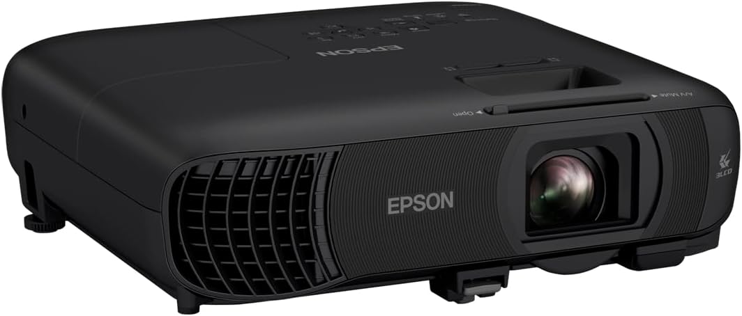 Epson Pro EX9270 Wireless 1080p 3LCD Projector 4,100 Lumens Color and White Brightness, Apple AirPlay, Miracast, Stream from Phone or Laptop, 2 HDMI Ports, 1.6x Optical Zoom, Built-In Speaker