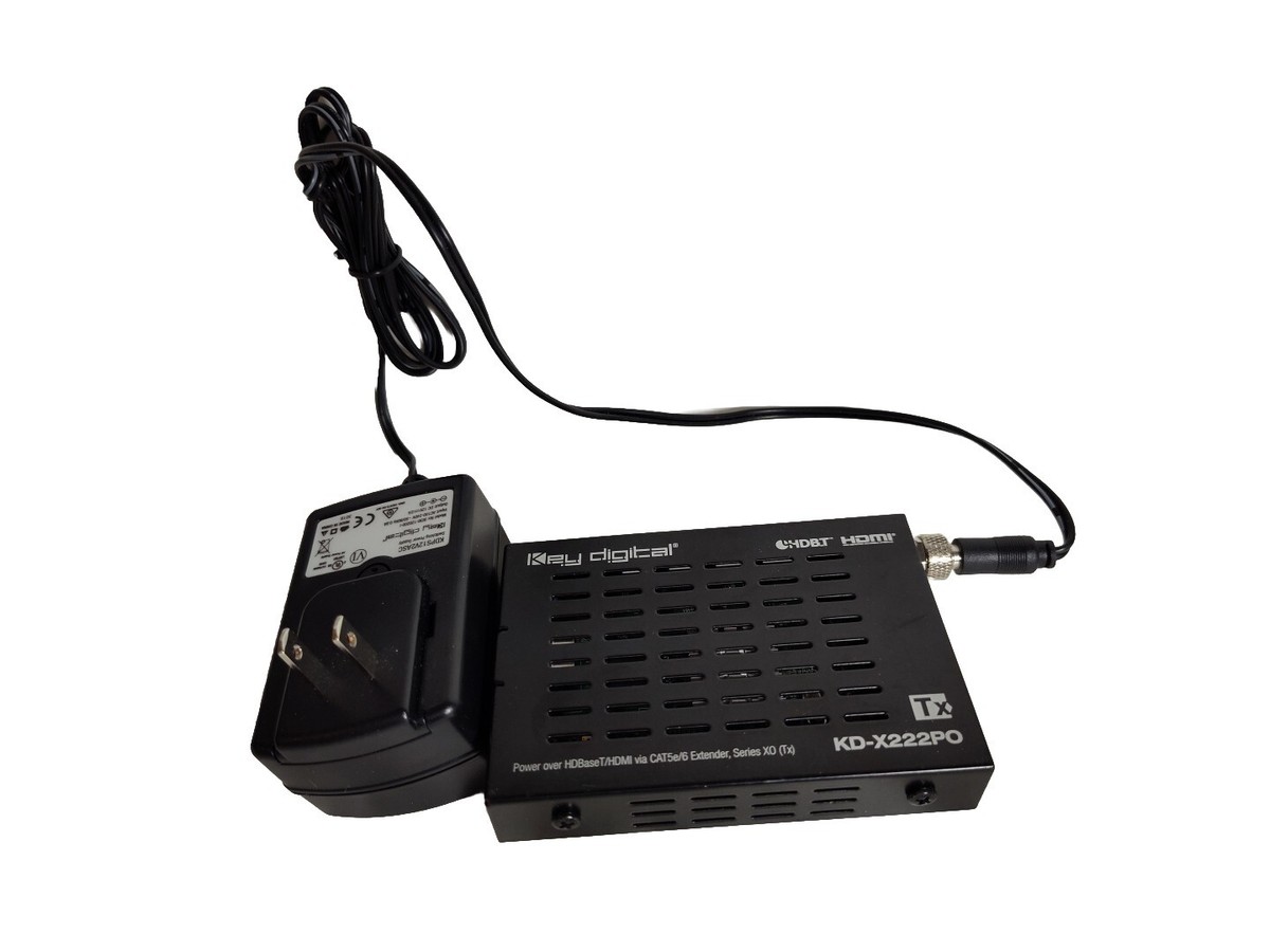 Key Digital KDX222PO Video Extender- RX ONLY