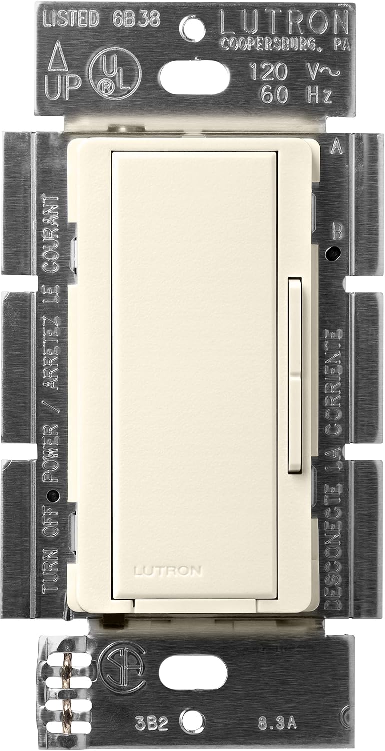 Lutron MSC-AD-BI Maestro 600-Watt Accessory Dimmer Biscuit