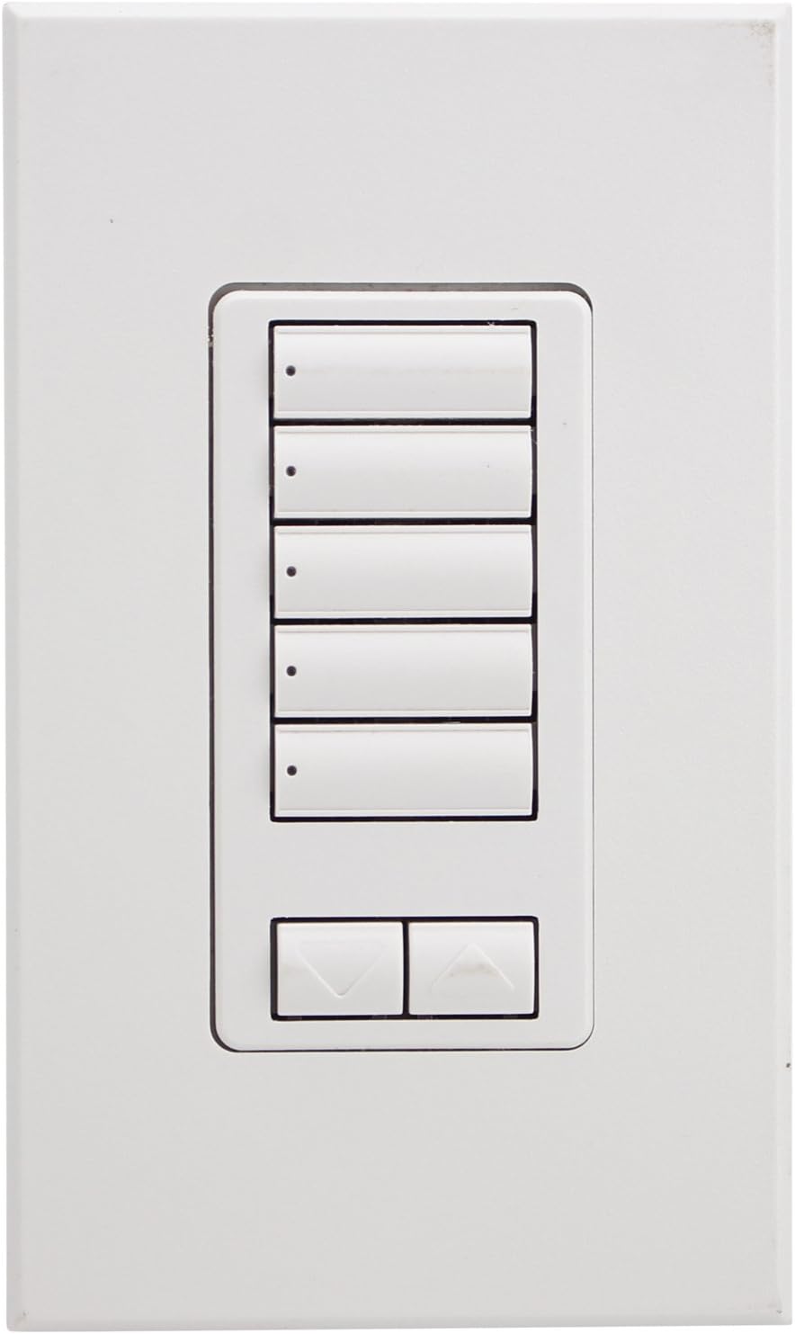 Lutron QSWS2-5BRLN-WH Electrical Distribution Product White