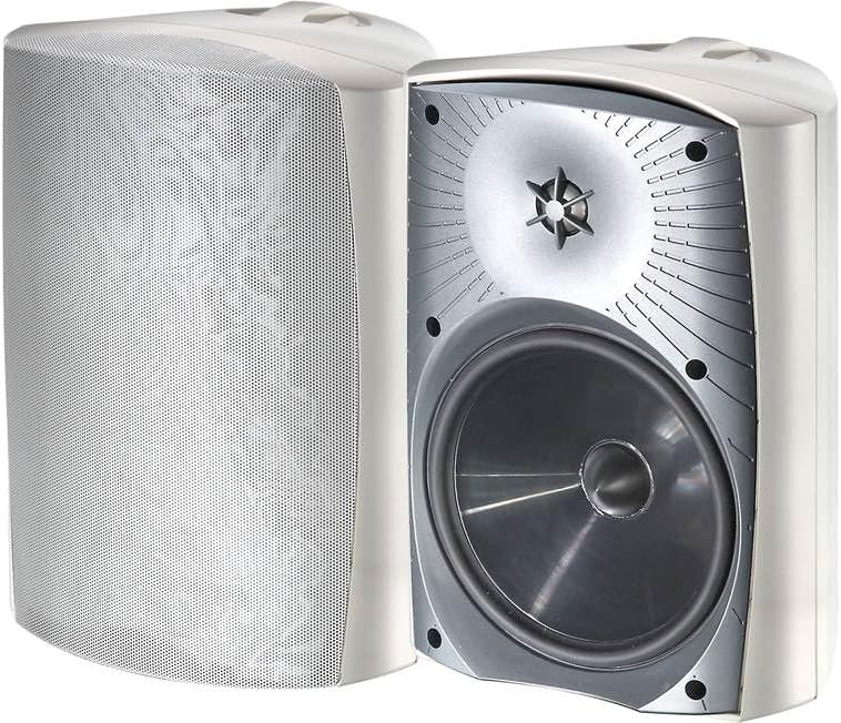 MartinLogan - Installer Series ML-75AW, 2-Way Outdoor Speaker with 7.5” Bass Driver (Pair - White)