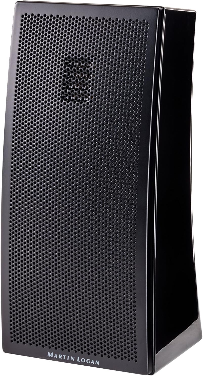 MartinLogan Motion 2i Folded Tweeter Bookshelf Speaker (±3dB, Gloss Black)