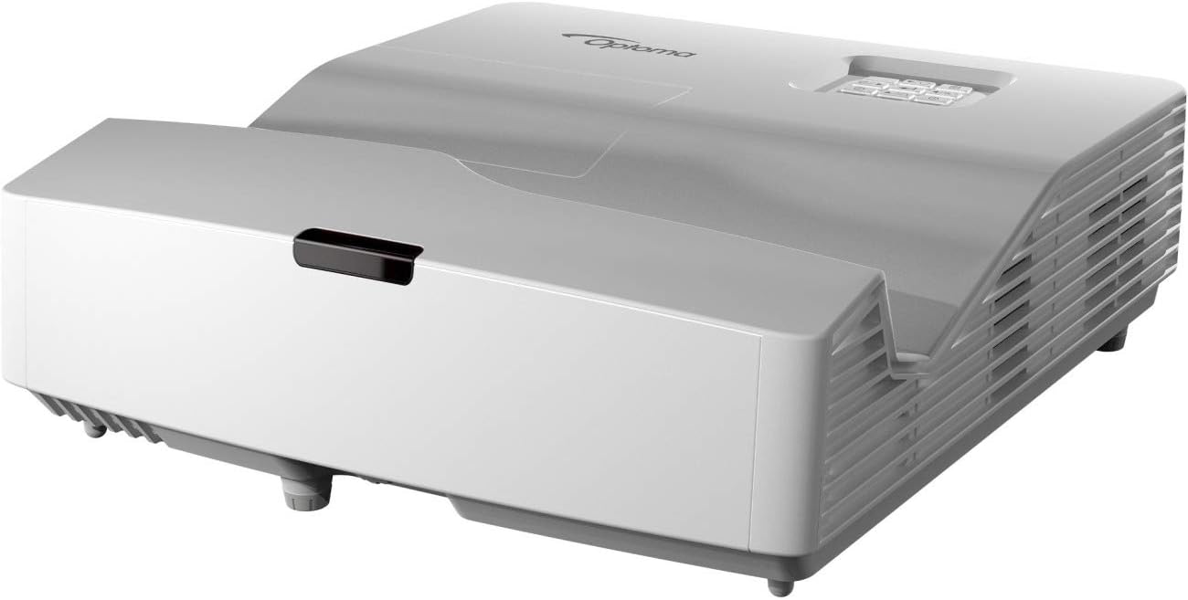 Optoma EH330UST 3D Ultra Short Throw DLP Projector - 1080p - HDTV - 16:9 - Front, Ceiling, Rear - Interactive - 240 W - 4000 Hour Normal Mode - 10000 Hour Economy Mode - 1920 x 1080 - Full HD - 20,000