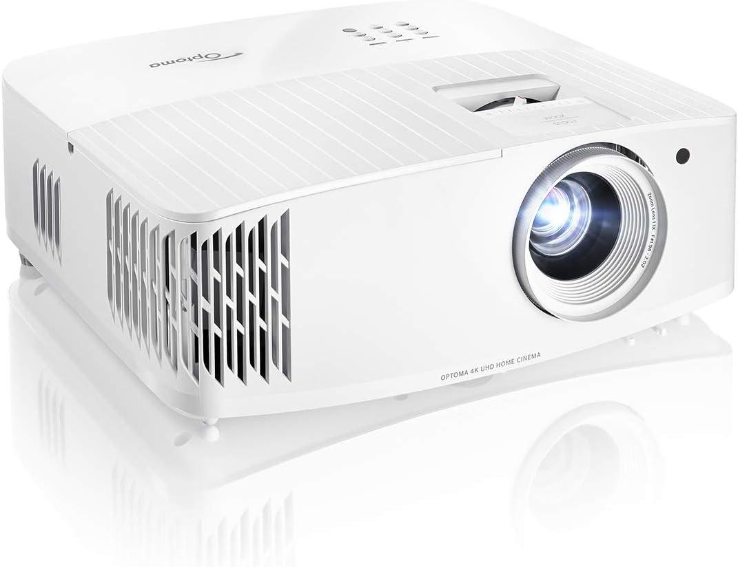 Optoma UHD35 True 4K UHD Gaming Projector 3,600 Lumens 4.2ms Response Time at 1080p with Enhanced Gaming Mode 240Hz Refresh Rate HDR10 & HLG [USED]