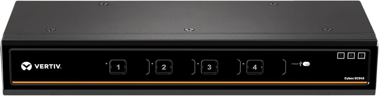 Vertiv Cybex Secure KVM 4-Port DVI-I DH DPP NIAP EAL4+ TAA (SC945-001)
