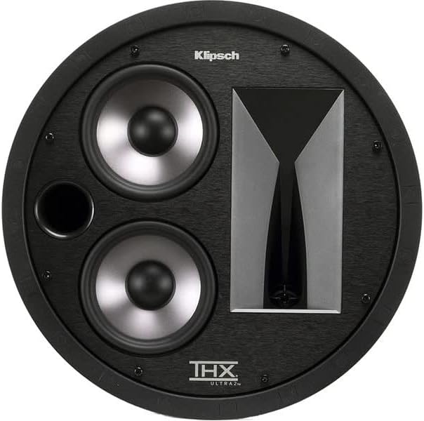 Klipsch THX-5002-L in-Ceiling Speaker with Dual 5.25 inch Cerametallic Woofers and 1 inch Titanium Tweeter