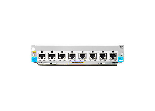 Aruba J9995A 8-port 1/2.5/5/10GBASE-T PoE+ MACsec v3 zl2 Module